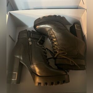 ANTONIO MELANI Black Heel boots